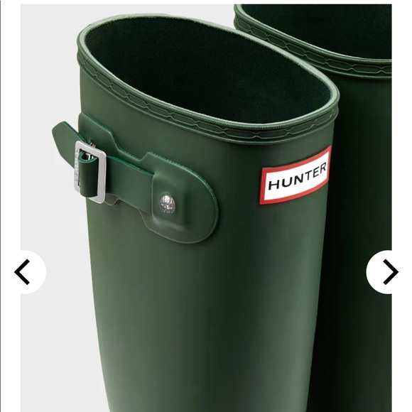 Women’s original tall rain boots: hunter green - Picture 2 of 5